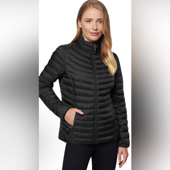 32* Degrees Heat Black Ultra Light Down Puffer Jacket - Picture 2 of 10